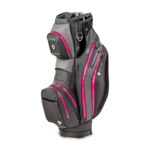 Motocaddy 2026 Dry-Series Waterproof Golf Bag - Black/Fuchsia