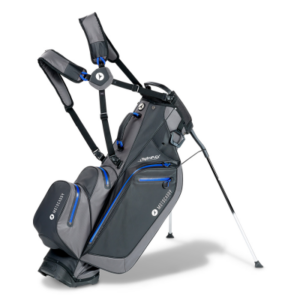 Motocaddy HydroFLEX Waterproof Stand Bag - Charcoal/Blue